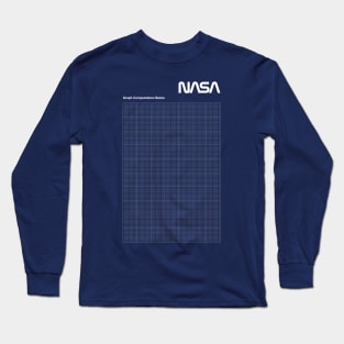 Graph Paper Long Sleeve T-Shirt